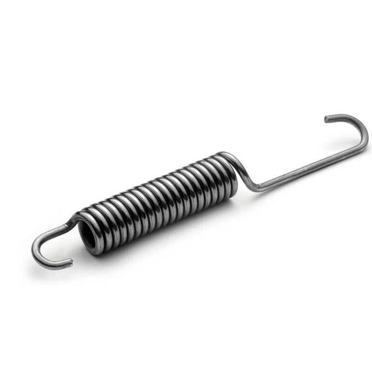 Extension spring with one extended hook end, past project sample (Zigoal)