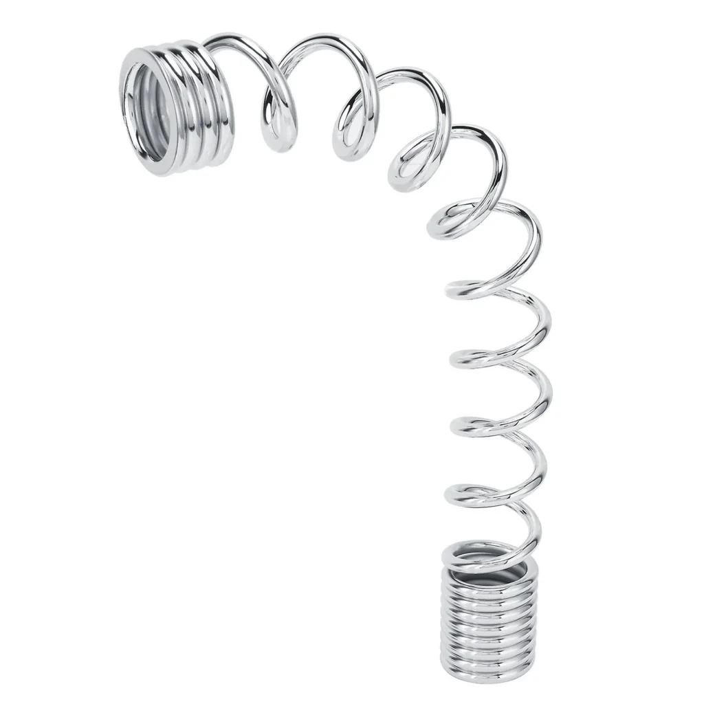 Home 5 Long custom compression spring with variable pitch coils (Zigoal)