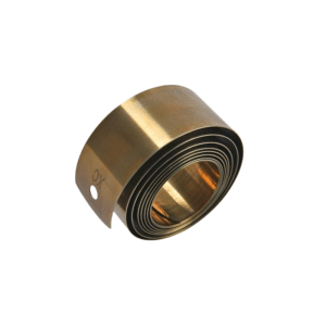 Custom constant force spring wound from flat strip (Zigoal)