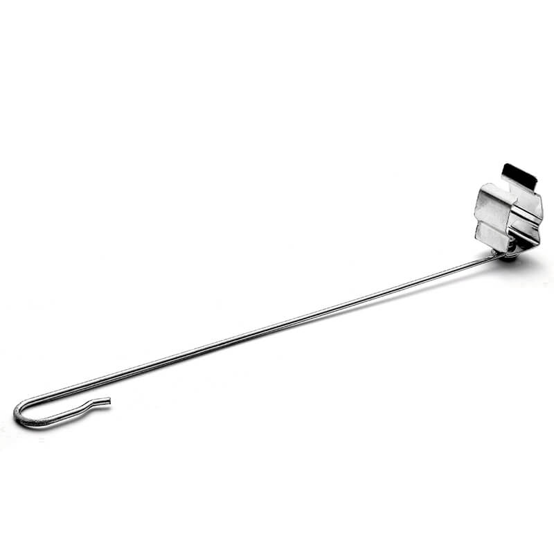 Fourslide spring clip attached to a long wire rod (Zigoal)