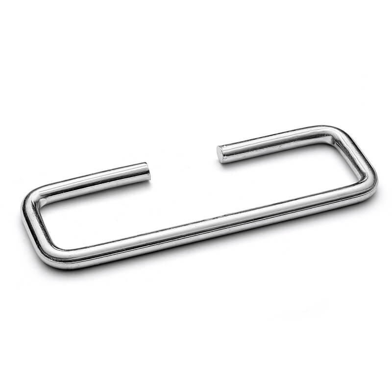 Flat rectangular wire form with an open gap (Zigoal)
