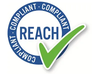 Custom Flat Springs 35 REACH compliant badge