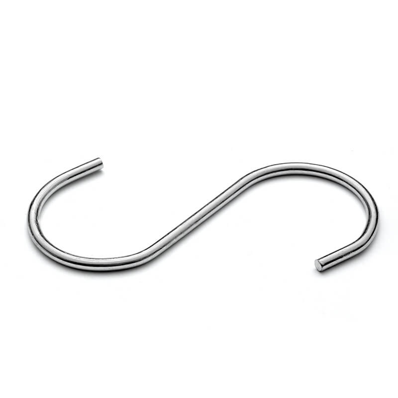 Large S hook formed from round wire (Zigoal)