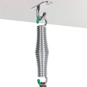 Porch Swing Spring: the Ultimate FAQ Guide 2 Porch swing spring hanging from a ceiling hook