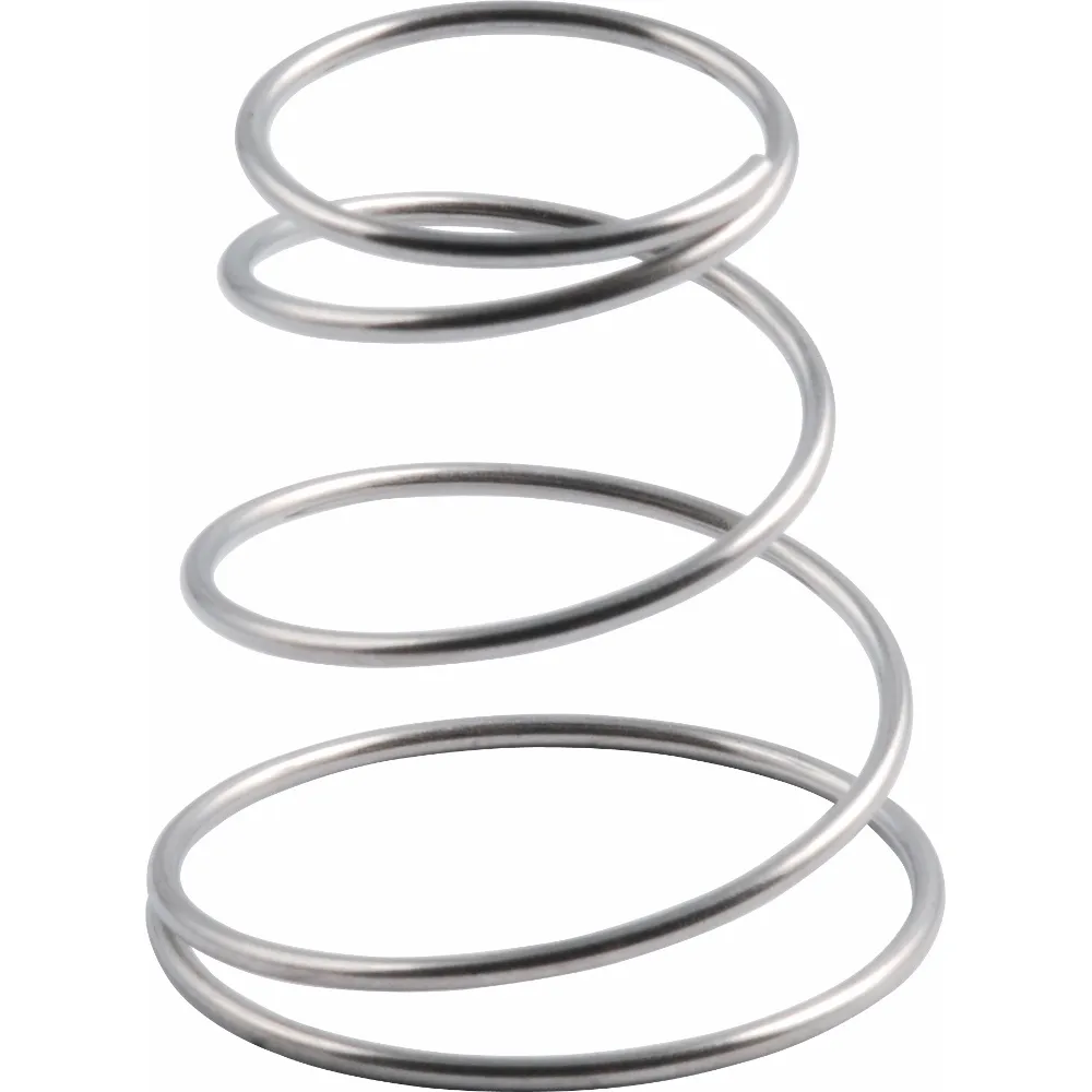 Custom Compression Springs 32 Conical compression spring with widening coils (Zigoal)