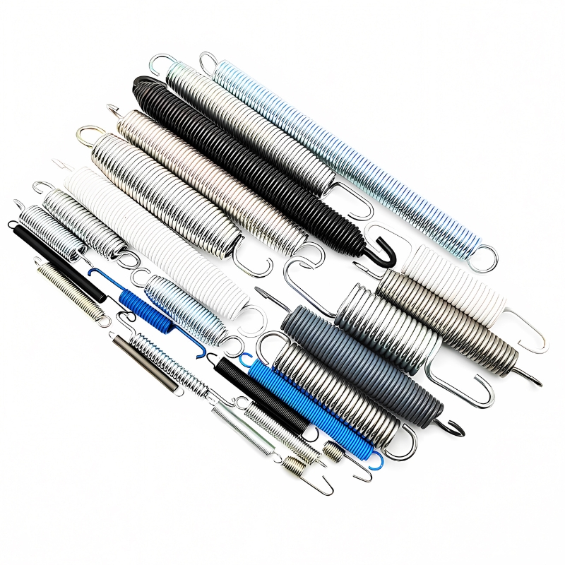 Custom Extension Spring Surface Finishes and Coatings