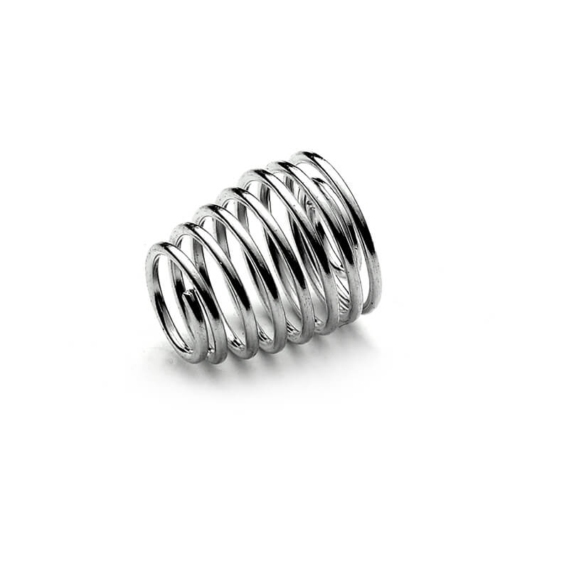 Custom Compression Springs 4 Tapered compression spring with nesting coils (Zigoal)