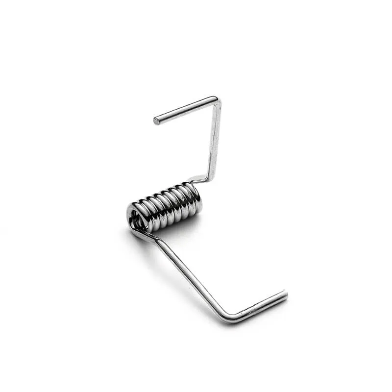 Single torsion spring with two bent legs (Zigoal)